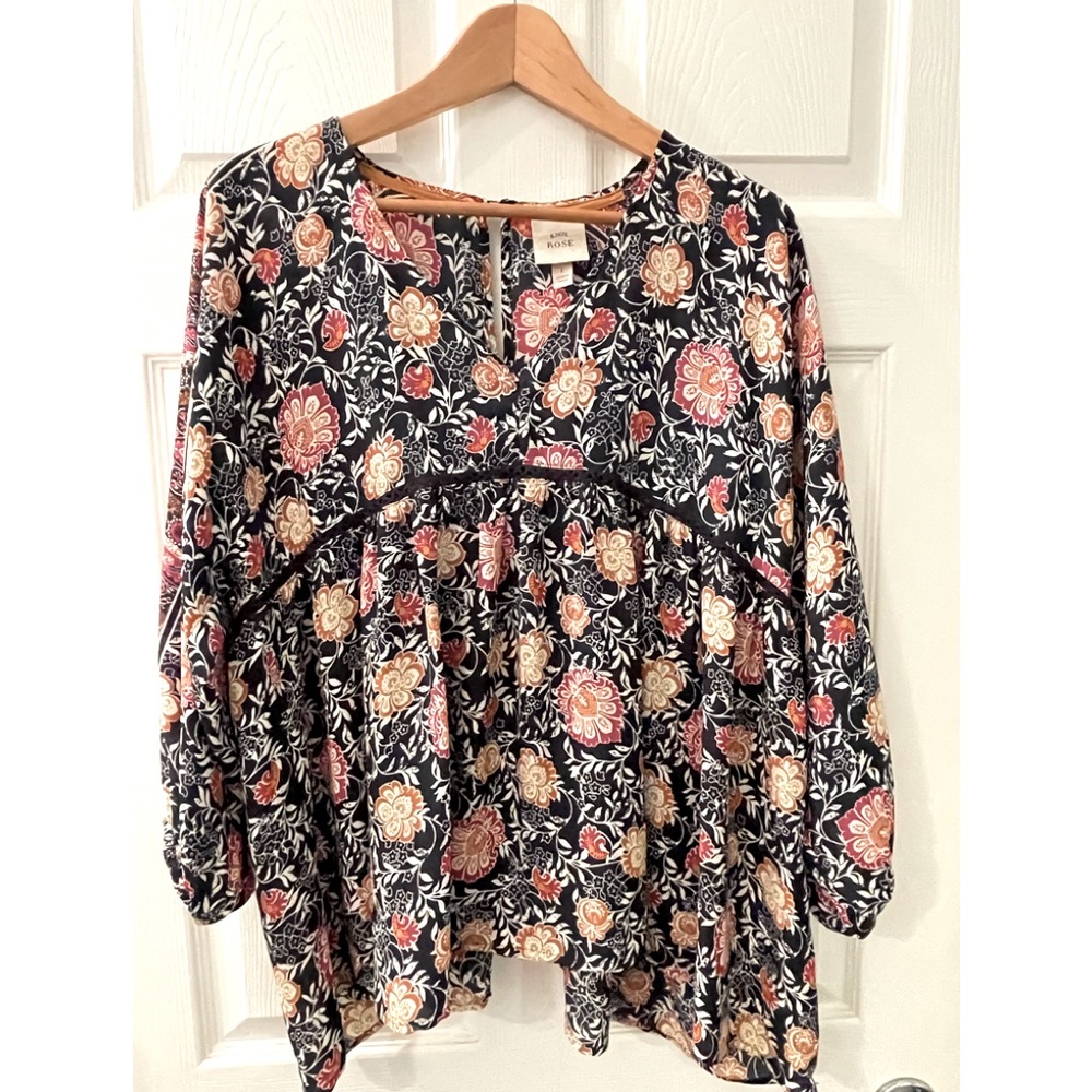 Knox Rose floral tunic